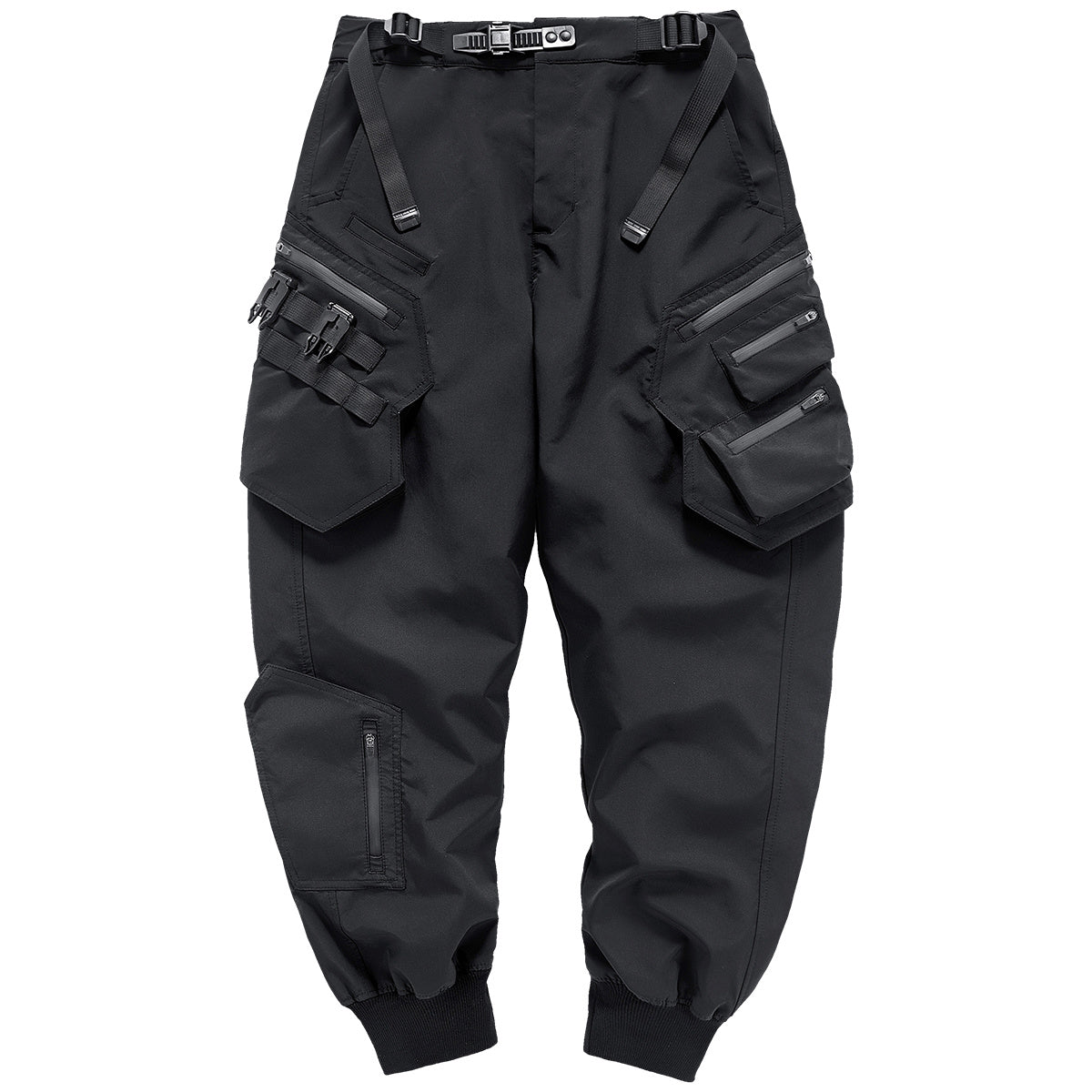 Men's Trendy Multi Pocket Parachute Pants Loose Fit